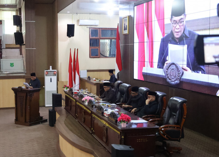 Bupati Toha Sampaikan Jawaban Fraksi, Tegaskan Komitmen Muba Percepat Pembangunan dan Tingkatkan Kesejahteraan