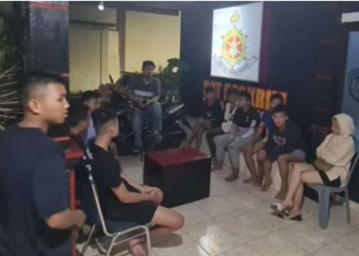 Polres Lubuk Linggau Amankan Sekelompok Remaja, Diduga Melaksanakan Boxing Jalanan