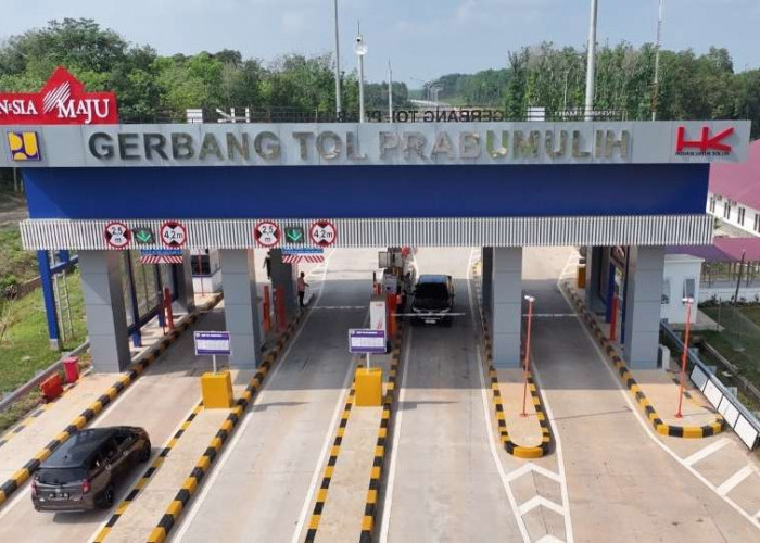 Tol Indralaya - Prabumulih Sudah Beroperasi, Akses Menuju Ibukota Provinsi Makin Lancar