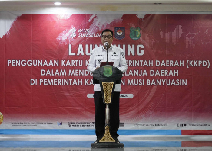 Muba Resmi Luncurkan Penggunaan Kartu Kredit Pemerintah Daerah (KKPD), Untuk Percepat Transformasi Digital