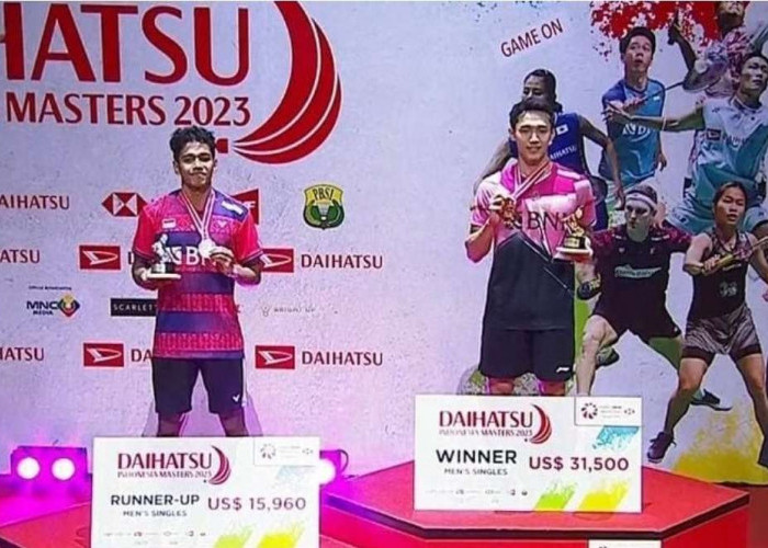Juara Tunggal Putra Indonesia Master 2023 Milik Jojo, Kalahkan Chico 2 Game Langsung