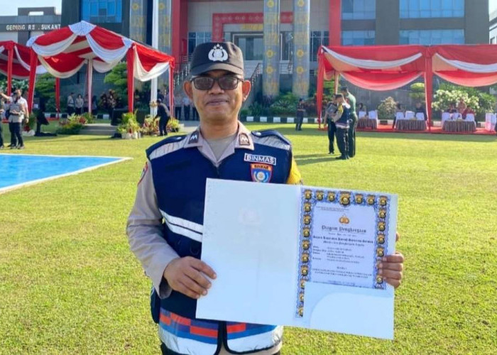 Satkamling Ngulak Raih Juara 1 Tingkat Polda Sumsel, Bhabinkamtibmas Sanga Desa Terima Penghargaan Kapolda