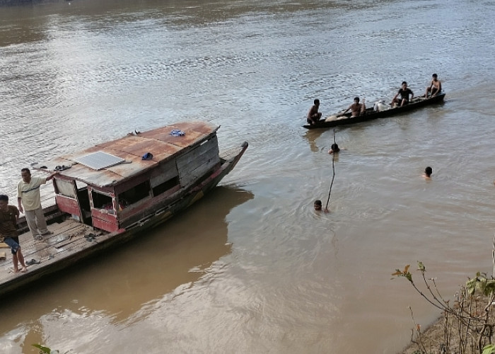 Bocah di Desa Panai Hilang Terseret Arus Sungai Musi