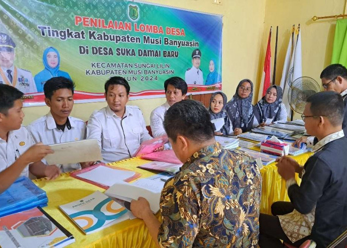 Desa Sukadamai Baru Ikut Lomba Desa Tingkat Kabupaten Muba, Targetkan Jadi Juara