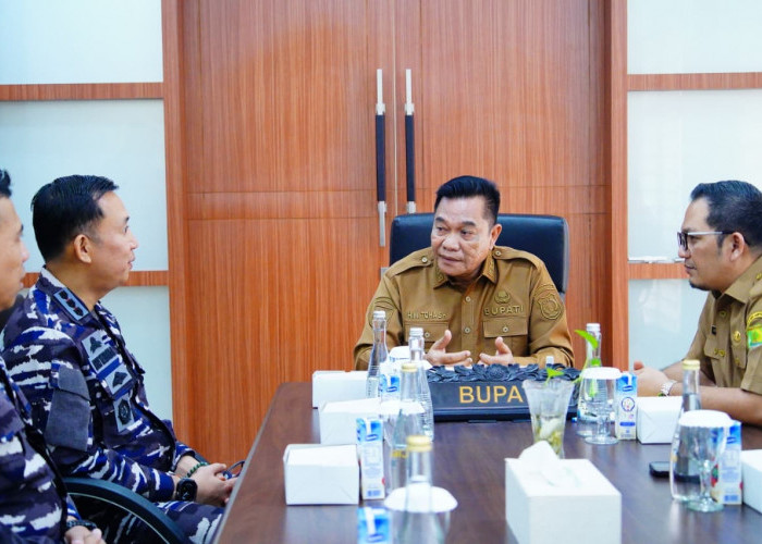 Jaga Jalur Ekonomi Sungai, Muba Gandeng Lanal Palembang Perkuat Keamanan dan Tarik Investasi