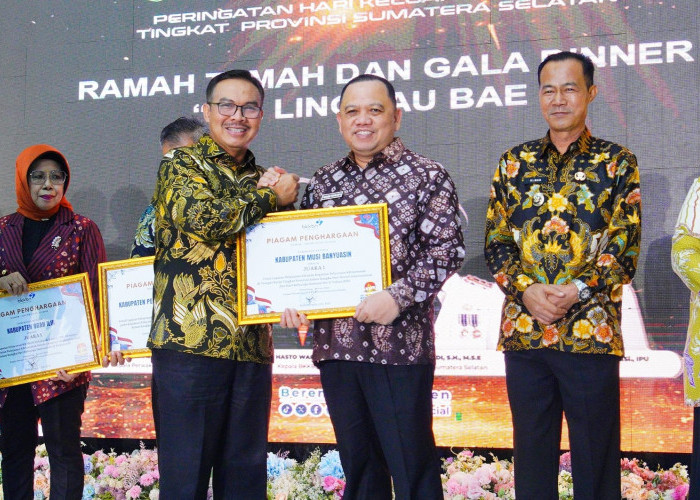 Pemkab Muba Raih Juara 1 Penghargaan Kategori Pelayanan KB Perusahaan 