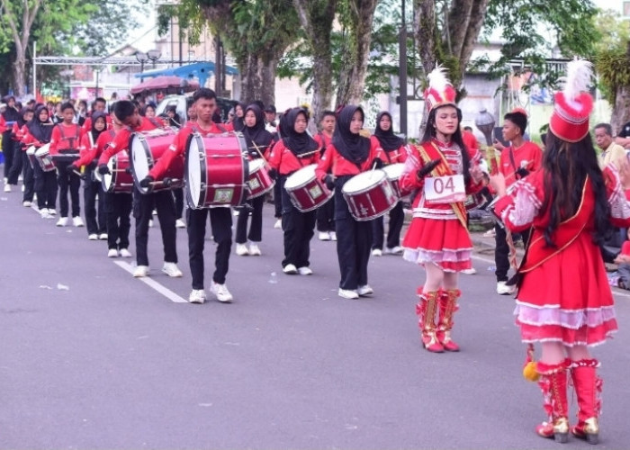 Bikin Bangga! Drumband SMP Perintis Ngulak Sukses Sabet Juara di Sekayu Carnaval 2025 