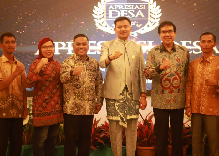 Desa Bukit Jaya Raih Penghargaan Apresiasi Desa Keterbukaan Informasi Publik 2022