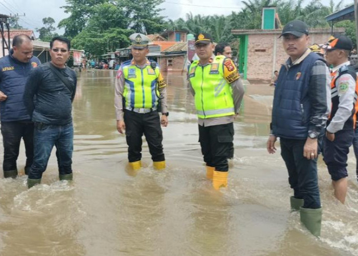 Arus Lalu Lintas Ditutup, Inilah Titik Lokasi Jalinteng Sekayu Lubuk Linggau yang Terendam Banjir