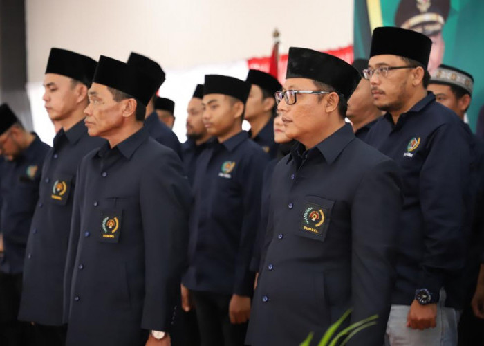 Kurnaidi Resmi menjabat Sebagai Ketua PWI Kabupaten Muba, Ini Pesan PJ Bupati