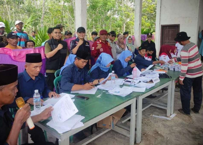 Pilkades Serentak di Kabupaten Banyuasin Berjalan Lancar, Berikut Daftar Hasil Pencoblosan di 40 Desa