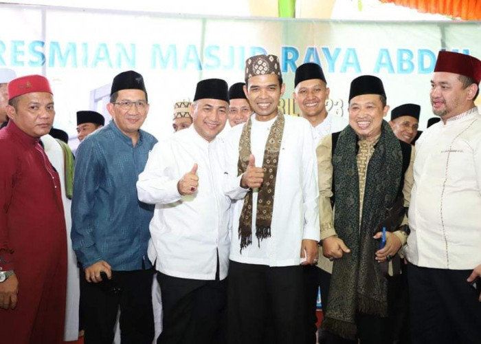 UAS Bangga Muba Miliki Masjid Megah, Ajak Masyarakat Terus Meramaikan Masjid