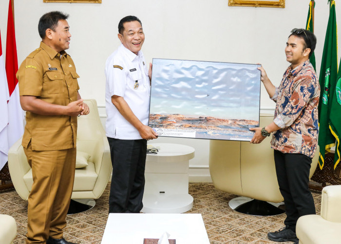 Pulang dari Rusia, Gerry Utama Sowan ke Bupati, Siap Berkontribusi Nyata untuk Muba