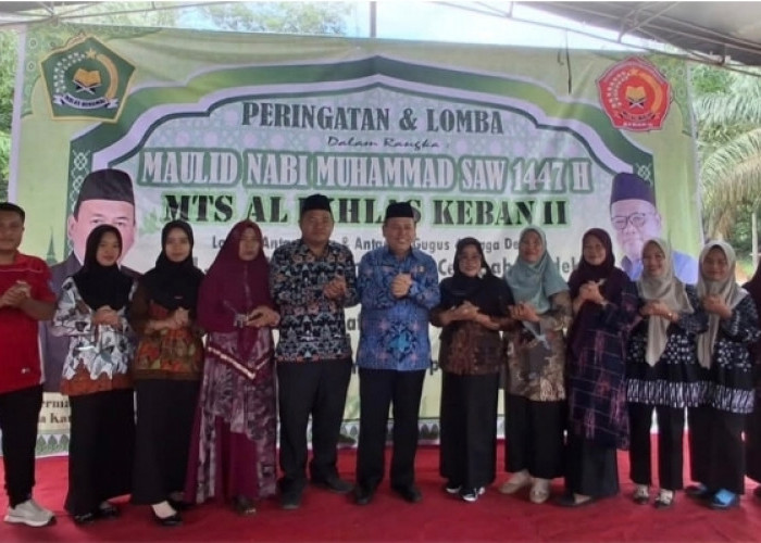 Kemenag Muba Buka Lomba Islami di MTs Al Ikhlas Keban II, Meriahkan Maulid Nabi Muhammad SAW 1447 H