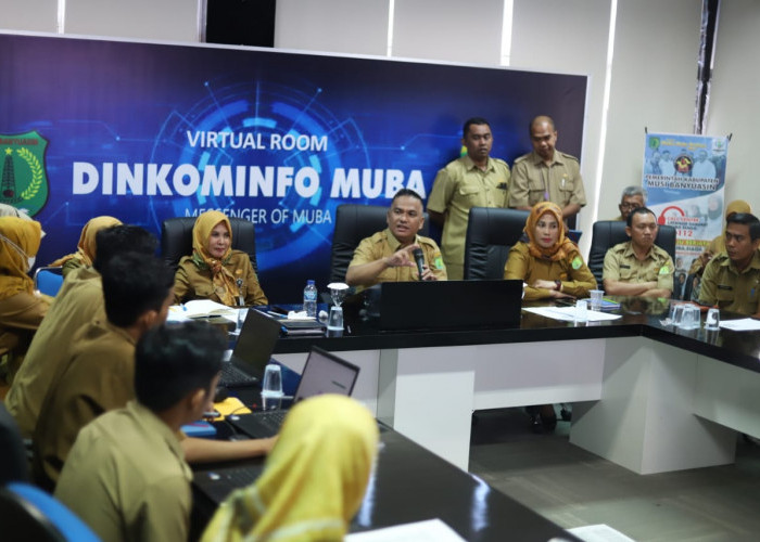 Dinkominfo Muba Uji Coba Terapkan Aplikasi E-Office  