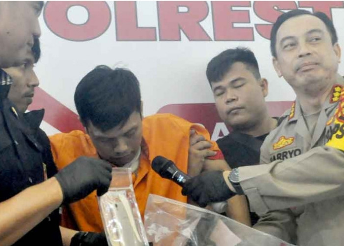 Nekad Merampok Pakai Pistol Mainan, Pria di Palembang Ini Malah Dapat Hadiah Timah Panas Petugas