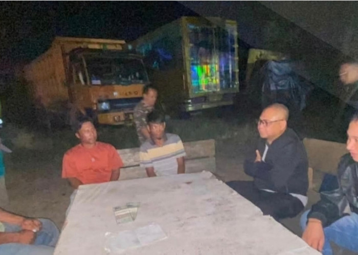 Angkutan Batubara Sumbu 4 Ditertibkan di Tungkal Jaya, Dishub Muba Perintahkan Putar Balik