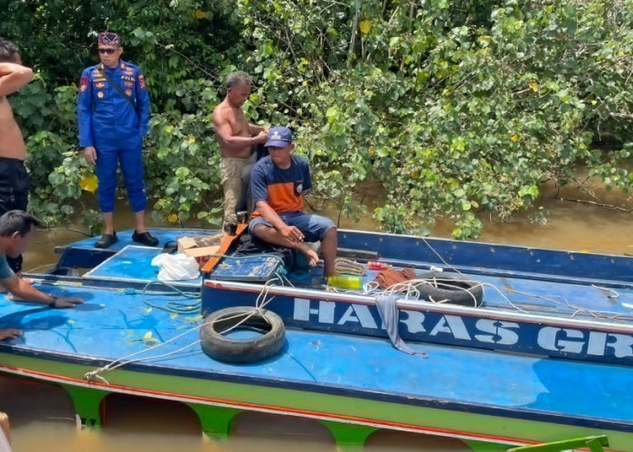 Speedboat Penumpang Pecah Diterjang Ombak di Muara Telang Banyuasin, Satu Penumpang Meninggal