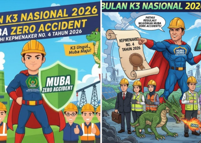 Pemkab Muba Perkuat Budaya K3, Bupati Toha Tohet Targetkan Zero Kecelakaan Kerja