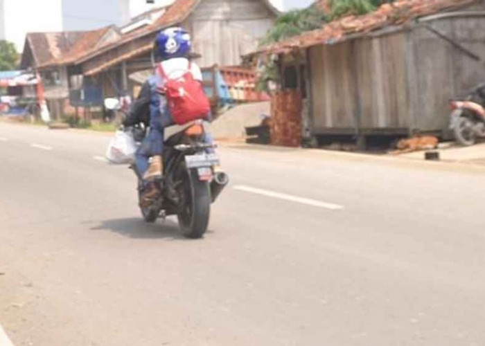 Arus Balik di Jalinteng Sanga Desa, Banyak Dilintasi Pemudik Gunakan Motor 