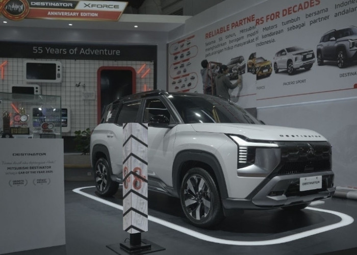 Rayakan 55 Tahun di Indonesia, Mitsubishi Xforce Edisi Spesial Tampil Memikat di IIMS 2026