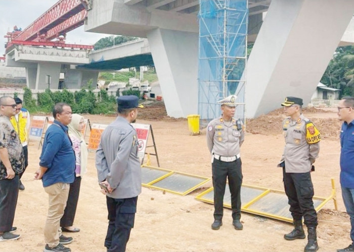 Tol Palembang–Betung Siap Difungsikan Saat Mudik 2026, Kapolres Banyuasin Pastikan Jalur Aman dan Lancar
