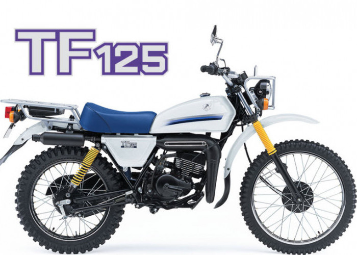 Suzuki TF 125 Motor Dengan Desain Trail Klasik, Cocok Untuk Dikendarai di Segala Medan