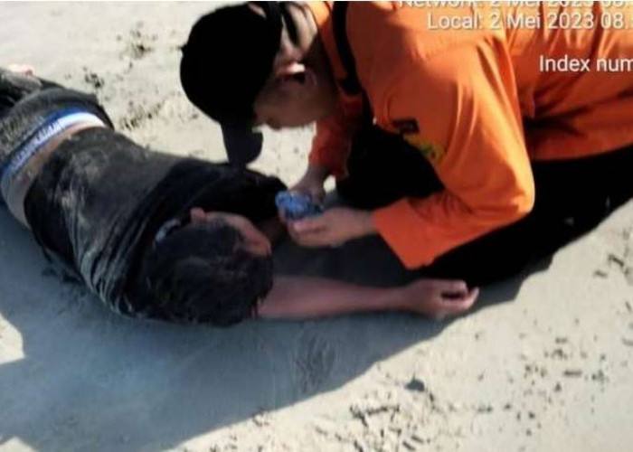 Terseret Ombak, 6 Warga Palembang Tenggelam di Pantai Panjang Bengkulu, 3 Meninggal, 2 Menghilang 1 Selamat