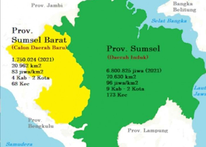 Heboh Berita DOB Sumsel Barat, Netizen Ikut Usulkan Nama Untuk Provinsi Baru Ini