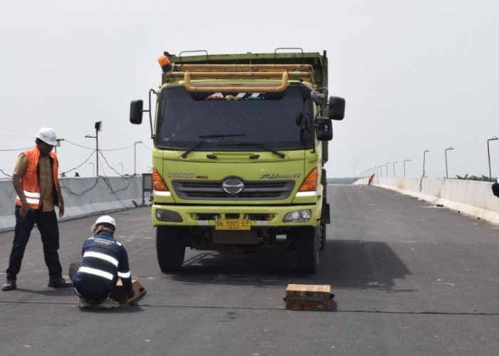 Jelang Mudik Lebaran 2026, Jembatan Musi V Tol Palembang–Betung Jalani Uji Kelayakan