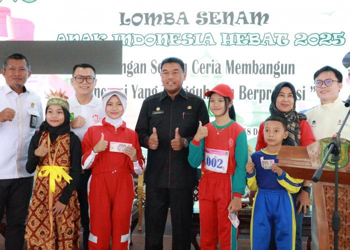Pemkab Muba Gelar Lomba Senam Anak Indonesia Hebat 2025: Dorong Kesadaran Hidup Sehat Sejak Usia Dini