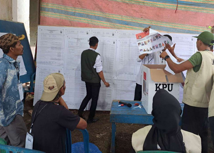 Hasil Sementara, Prabowo-Gibran Menangi Sebagian Besar TPS di Muba