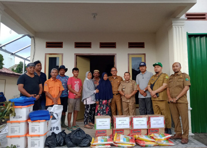 PJ Bupati H Apriyadi Peduli, Instruksikan Gerak Cepat Pemkab Muba Beri Bantuan Korban Kebakaran