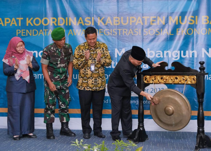 Wujudkan Indonesia Satu Data, Pj Bupati Muba Ajak Semua Elemen Masyarakat Sukseskan Regsosek 2022