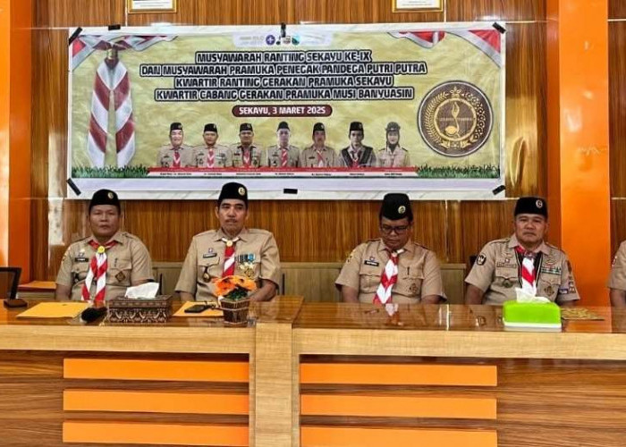 Musran dan Muspanitra 2026 Digelar, Pramuka Sekayu Perkuat Kepemimpinan Generasi Muda