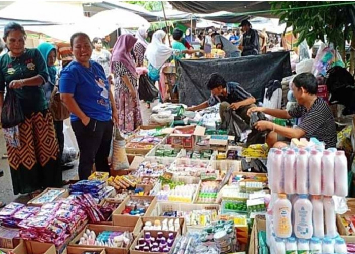 Pasar Kalangan di Sanga Desa Mulai Ramai, Pedagang Auto Senyum, Bisa Raup Keuntungan Jutaan Rupiah