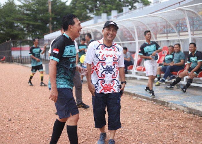 Tandang ke Muba, Wako Prabumulih Ridho Yahya Sumbang Dua Gol