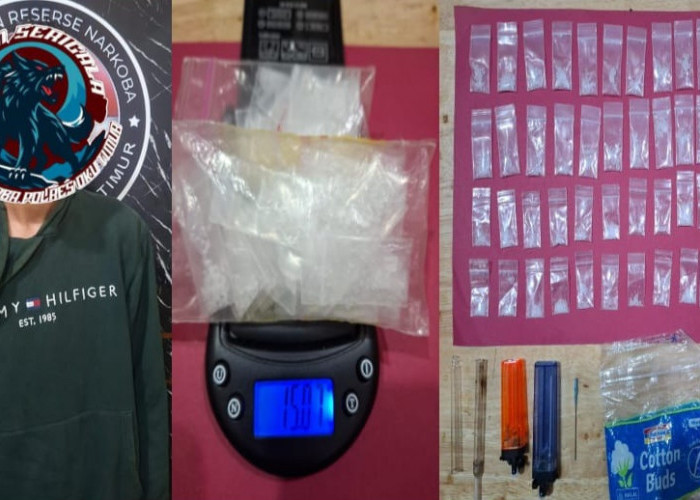 Patroli Rutin Berbuah Besar, Polisi Ungkap Gudang Sabu 47 Paket di Rumah Petani OKU Timur