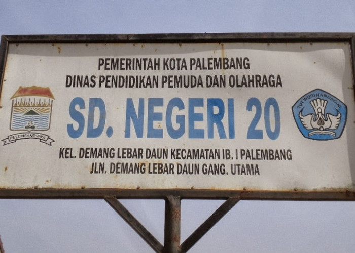 Menyedihkan, SD di Pusat Kota Palembang Ini, Tak Ada Satu Siswa Yang Daftar