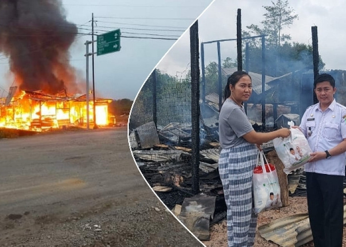Warung Makan di Kelurahan Mangun Jaya Habis Diamuk Si Jago Merah, Ternyata Ini Penyebab Kebakaran