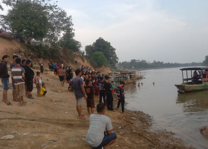 Diduga Terseret Arus Sungai Musi Remaja Putri di Desa Keban 1 Ditemukan Tewas