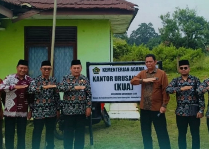 Kemenag Muba Gelar Monitoring ke KUA Batanghari Leko, Pastikan Layanan Keagamaan Berjalan Optimal