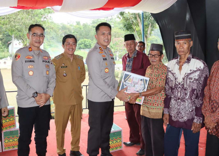 Kapolres Muba Sambangi Lais, Dorong Sinergi Desa dan Polri Jaga Kamtibmas Kondusif