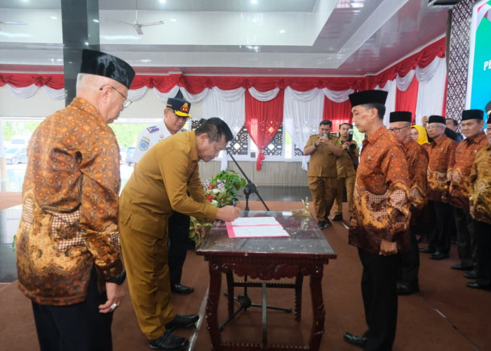 Bupati Muba Lantik Pengurus PWRI 2025–2030, Pensiunan ASN Didorong Aktif Berkontribusi untuk Daerah