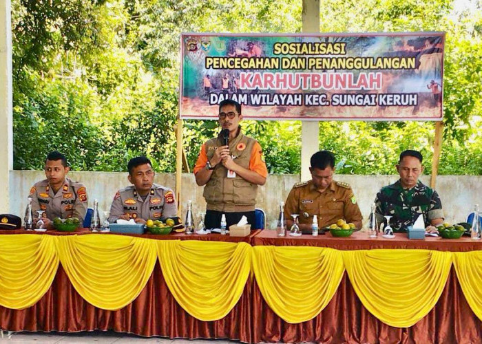 Cegah Karhutbulah, BPBD Muba Gelar Sosialisasi