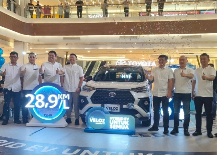 Jelang Lebaran 2026, New Veloz Hybrid Siap Mengaspal di Sumsel, Irit Hingga 28,9 Km/L