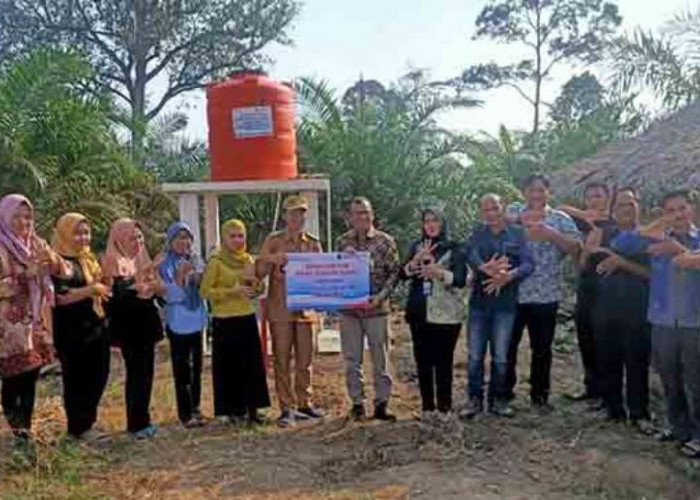 Bantu Atasi Kekeringan, Bank Sumsel Babel Bantu Sumur Bor di Desa Saud Batang Hari Leko