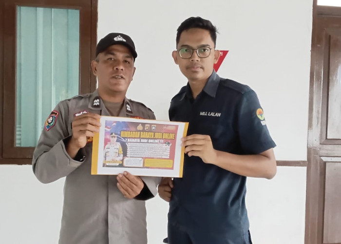 Marak Judi Online, Ini Langkah Pencegahan Dilakukan Polsek Lalan