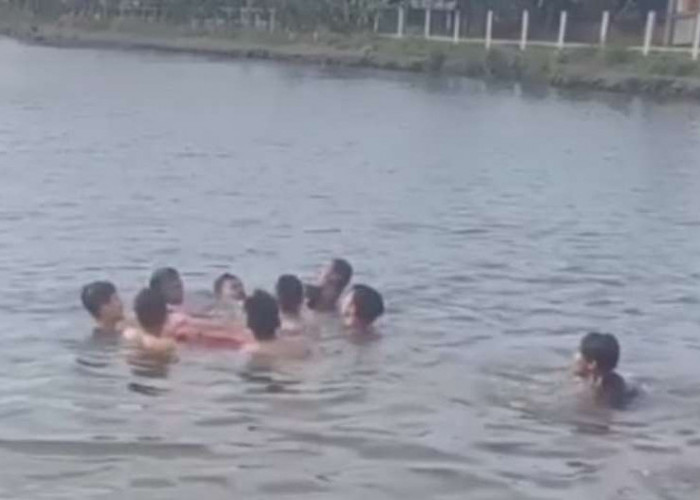 2 Bocah Tenggelam di Kolam Retensi Sako Palembang