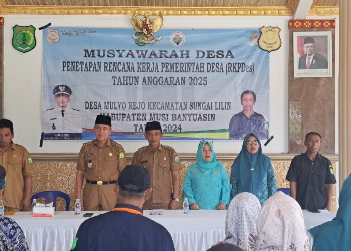 Pemdes Mulyo Rejo Gelar Musyawarah Desa, Merencakan Kegiatan Pembangunan Tahun 2025